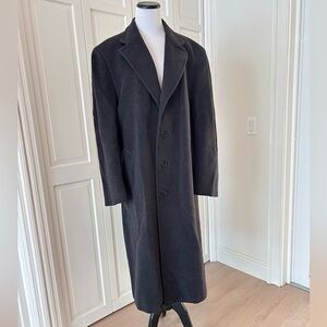 Canali men’s wool long coat. Size 42 R